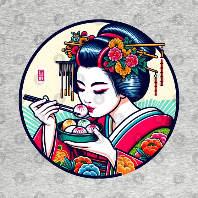 Dim sum geisha geiko by Japanese Fever